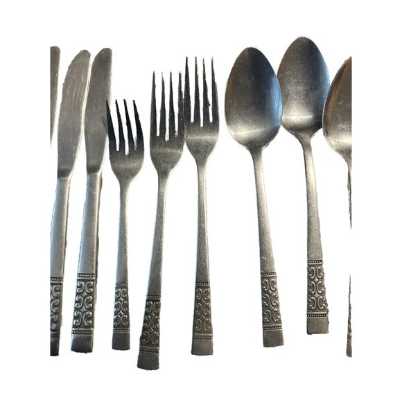 Lot Of 10 CASA VISTA Rogers Stanley Roberts Stainless Bundle Flatware Stainless - Picture 3 of 4